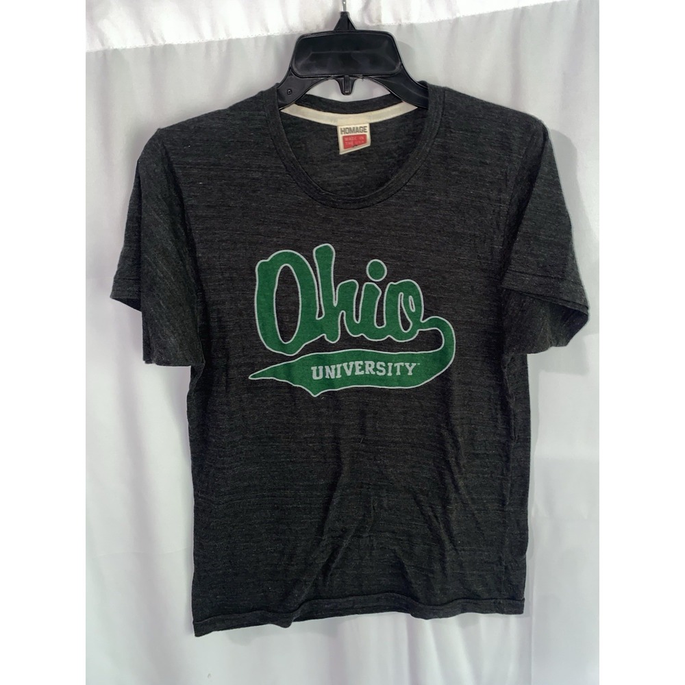 Homage Ohio University Bobcats Script‎ T Shirt Small